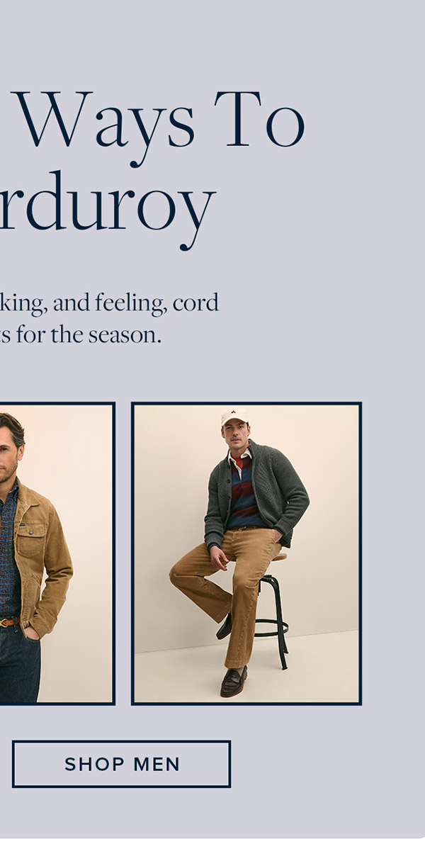 Shop Men's Corduroy