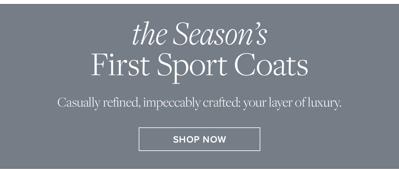 Shop men's sport coats now