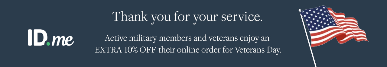 Thank you for your service Shop Now