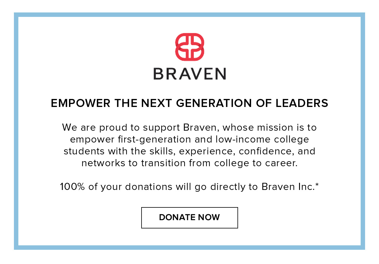 Donate to Braven: empower the next generation of leaders