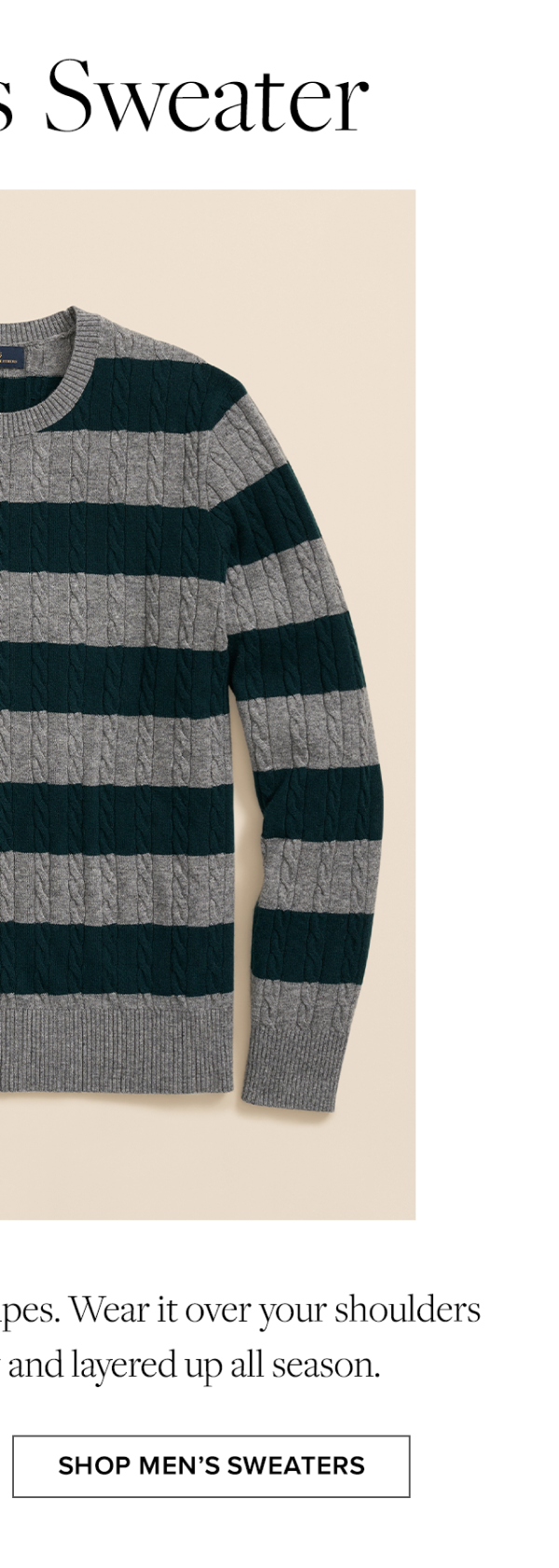 Shop men's sweaters