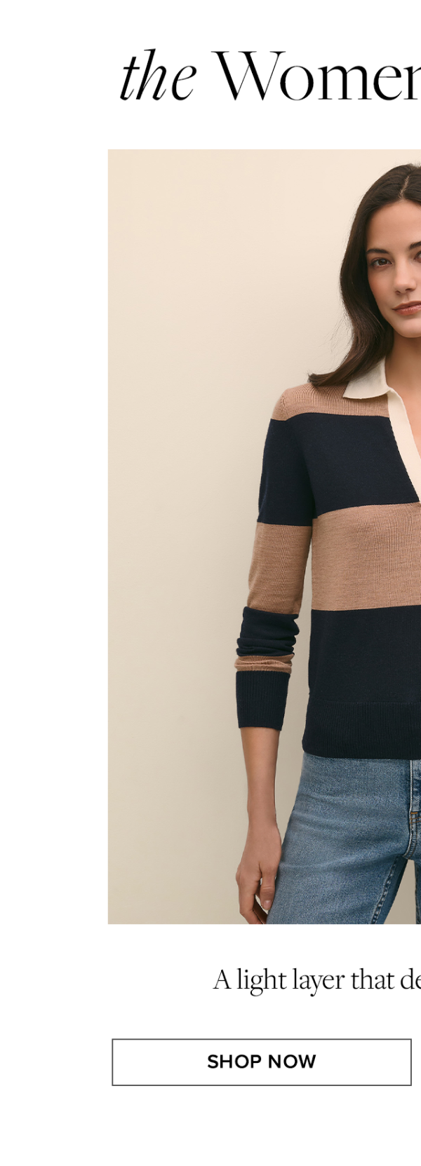 Shop Merino Wool Rugby Sweater