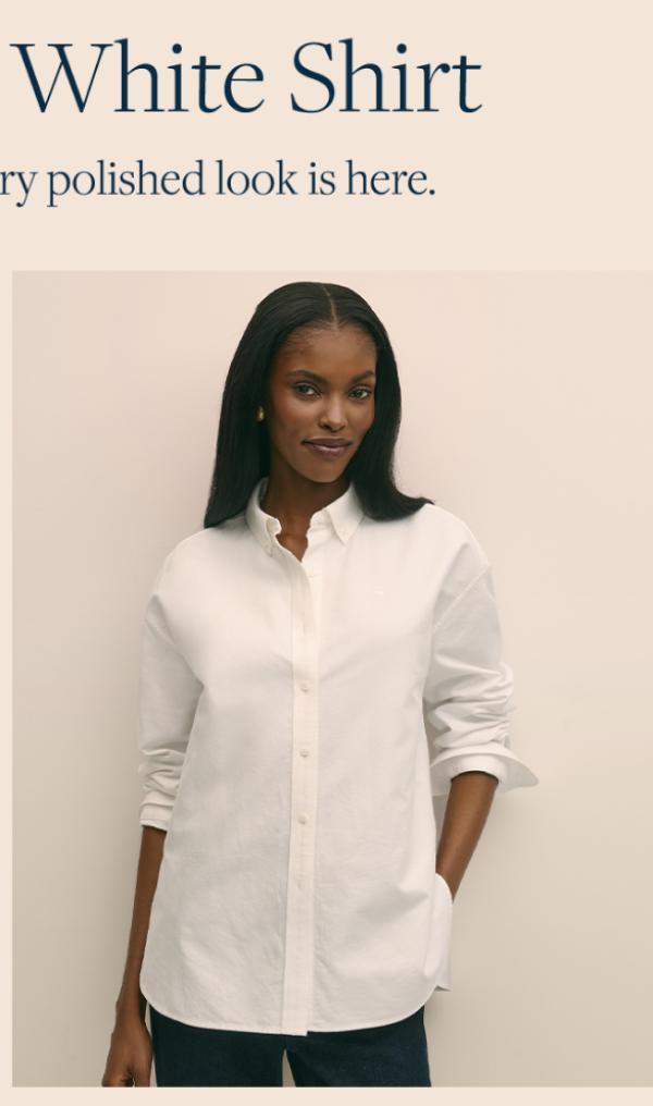 Shop the Oversized Cotton Oxford Shirt