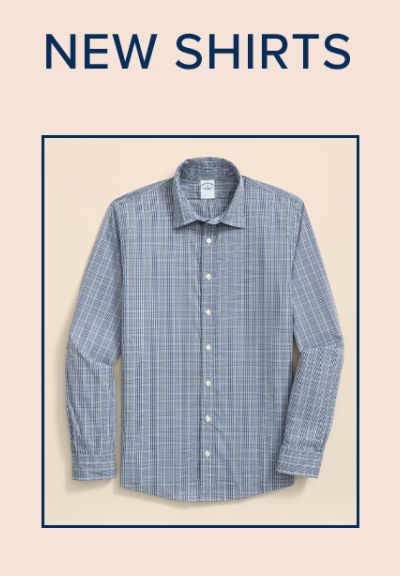 Shop Performance Series Stretch Spread Collar, Glen Plaid Sport Shirt