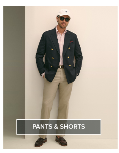 Shop men's pants and shorts