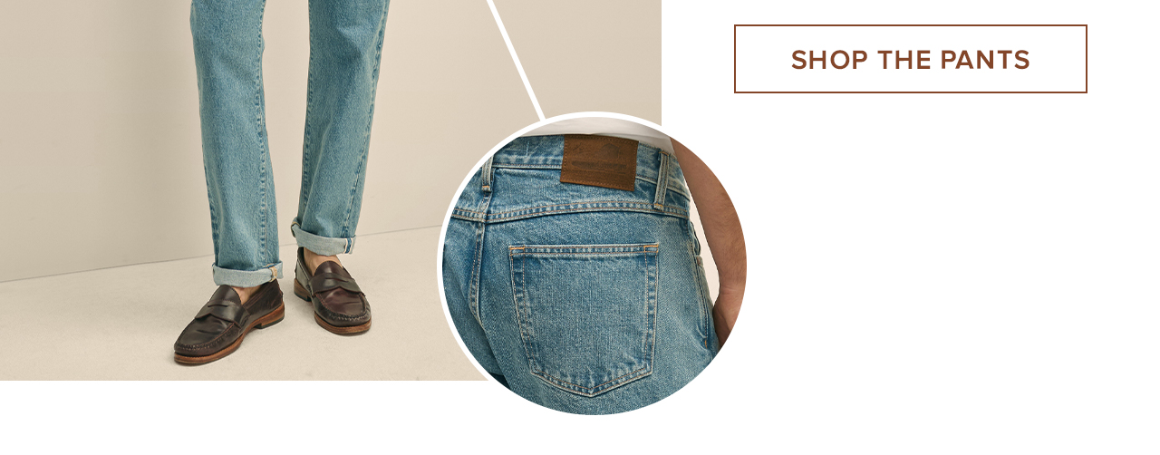 Shop Cherry Street Selvedge Denim Pants