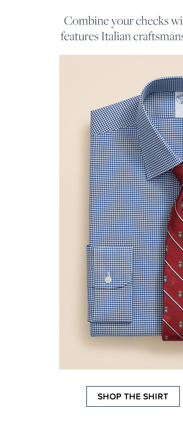 Shop the Twill Ainsley Collar Gingham, Dress Shirt