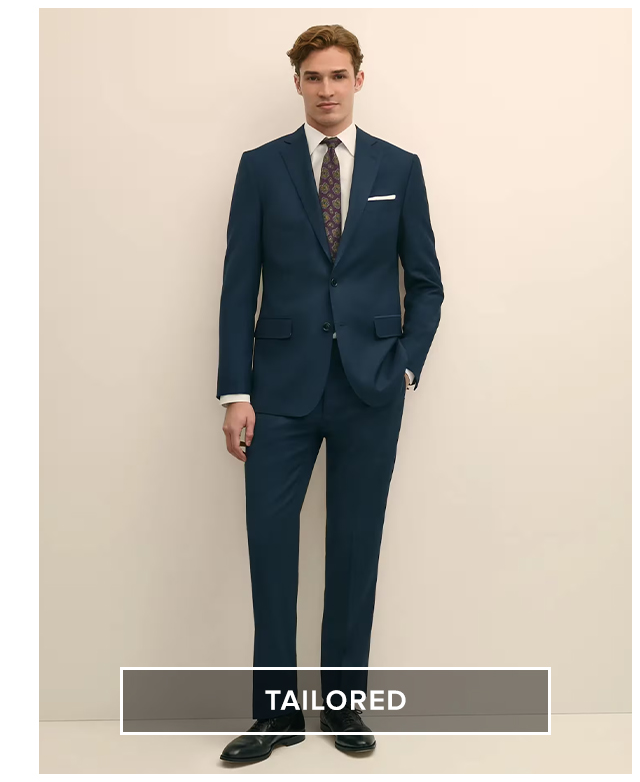 Shop men's tailored clothing