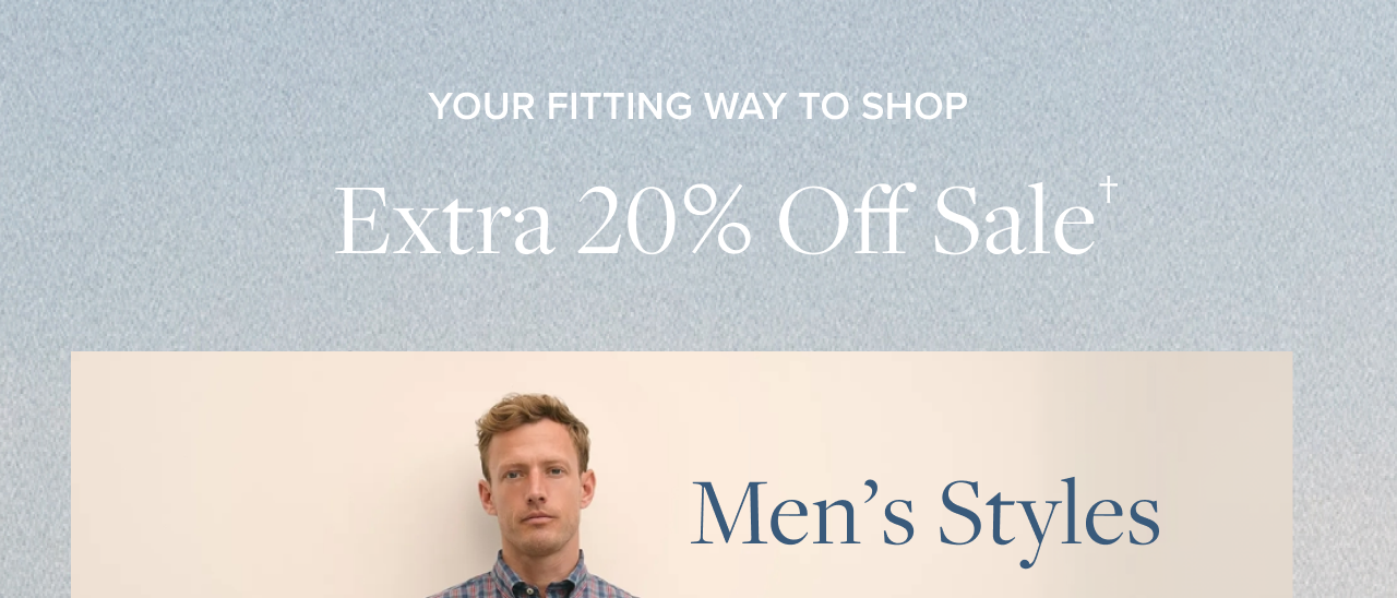 Your Fitting Way To Shop Extra 20% Off Sale
