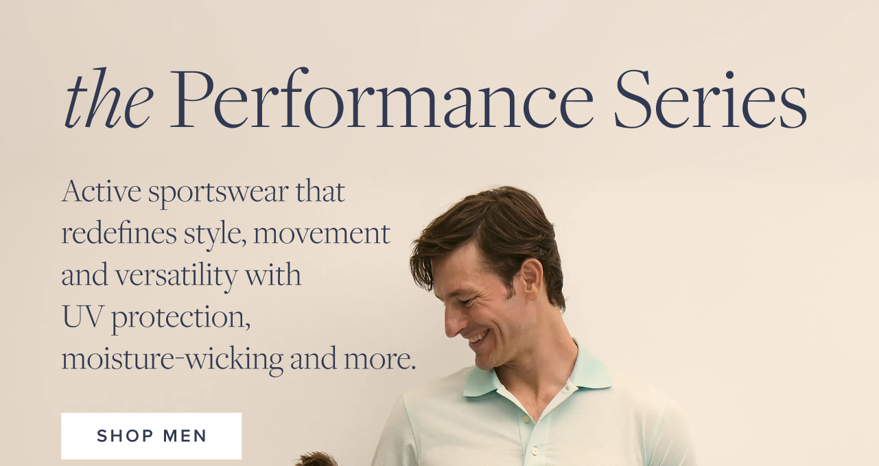 The Performance Series Shop Men