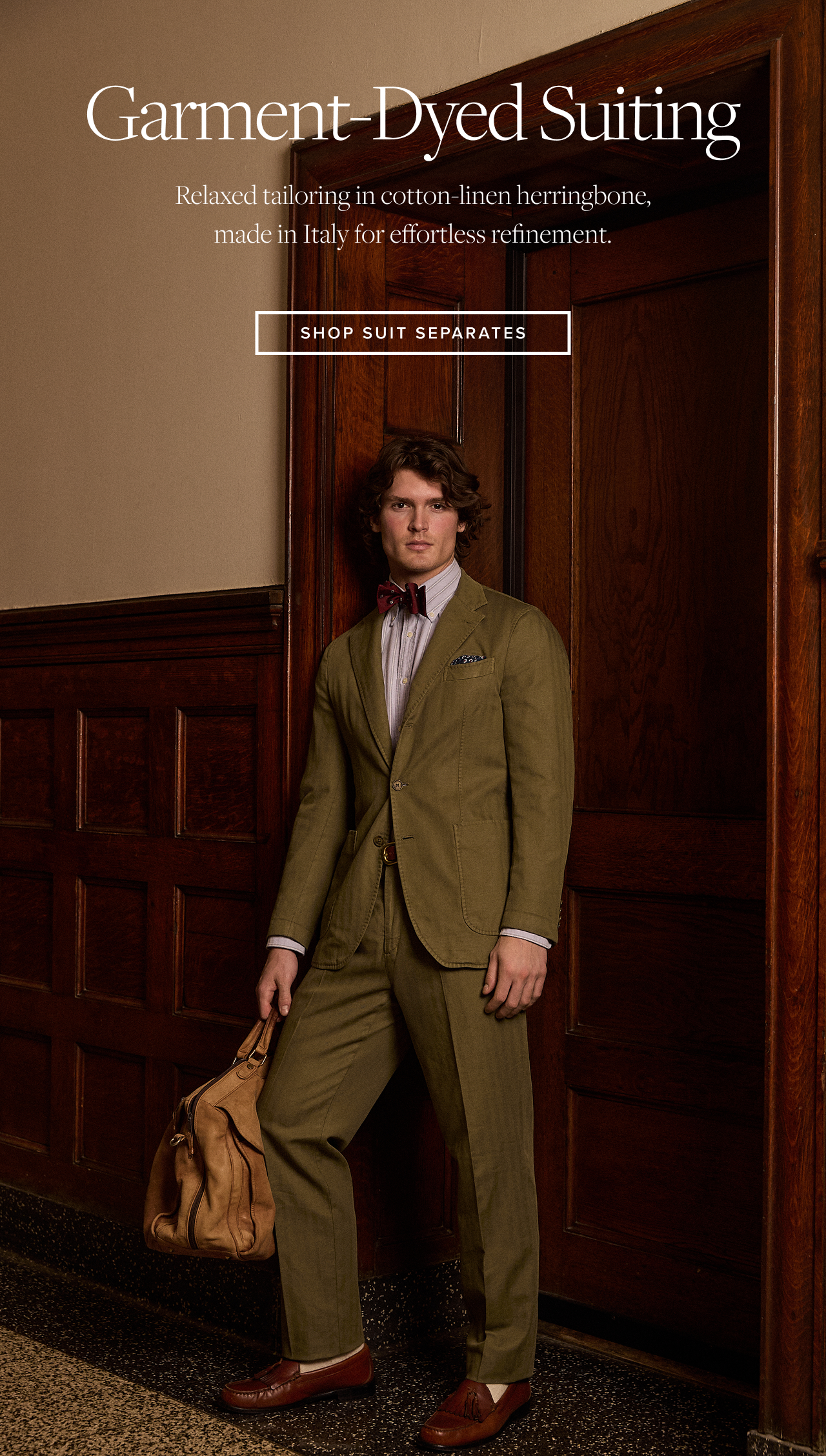 Garment-Dyed Suiting Shop Suit Separates