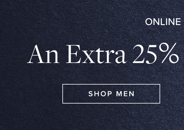 Sale on Sale | Extra 25% off Clearance | Shop Men