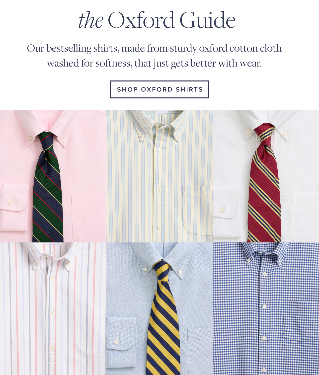 The Oxford Guide Shop Oxford Shirts The Oxford Guide Shop Oxford Shirts