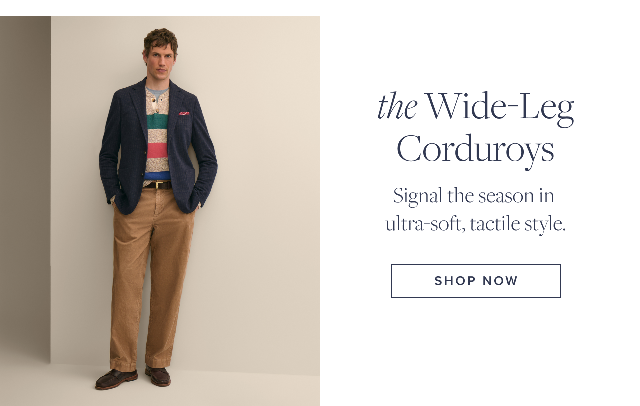 the Wide-Leg Corduroys