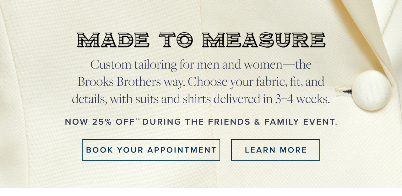 Made To Measure