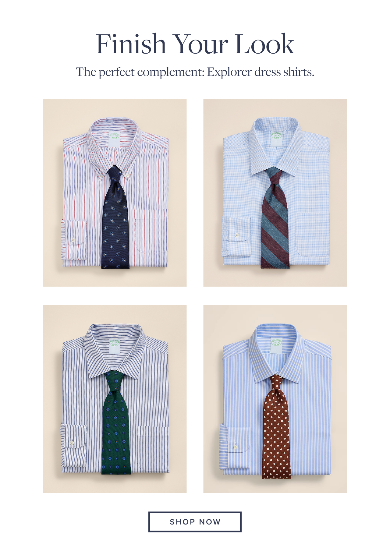 Finish Your Look Shop Now