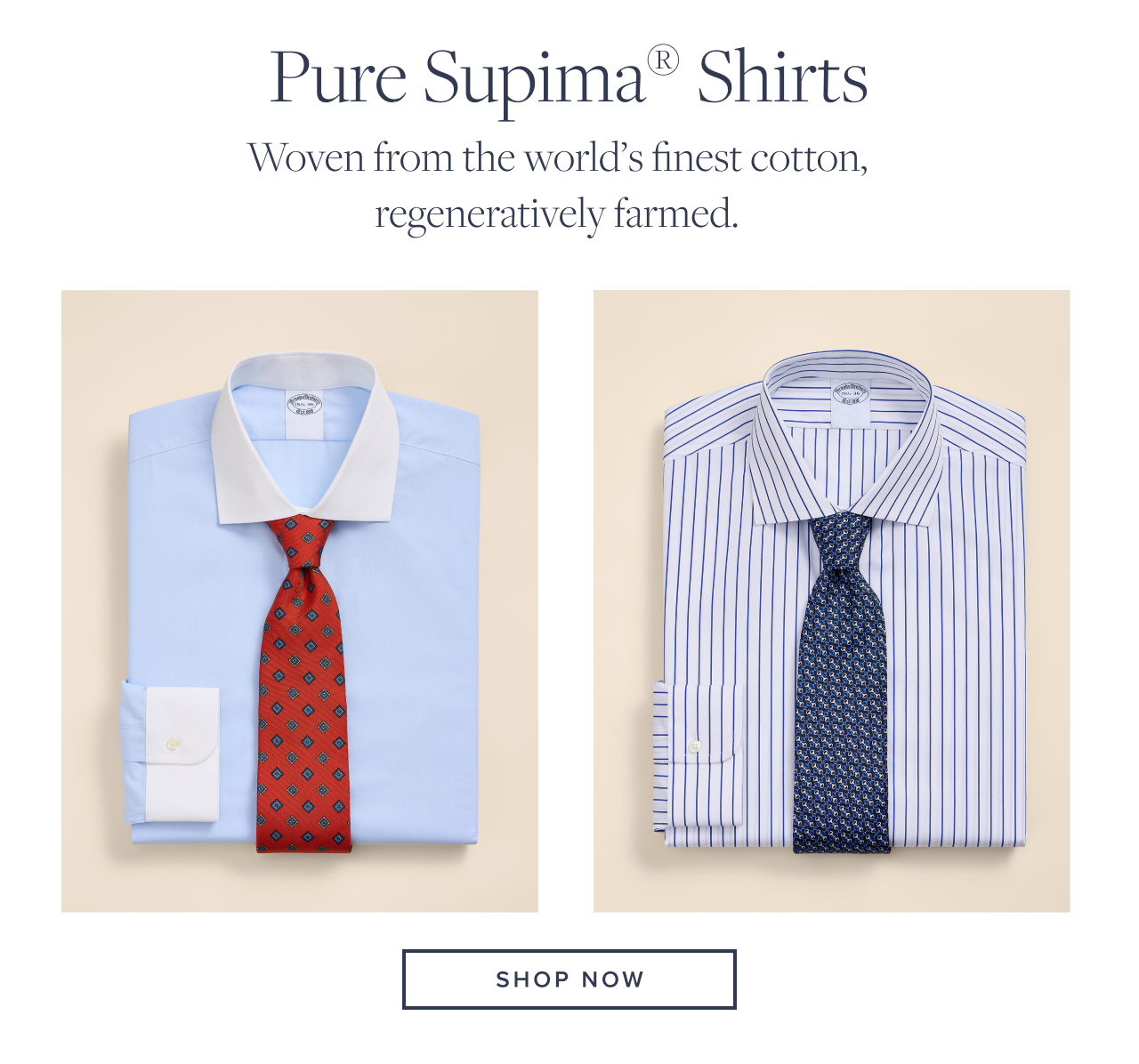 Pure Supima Shirts Shop Now