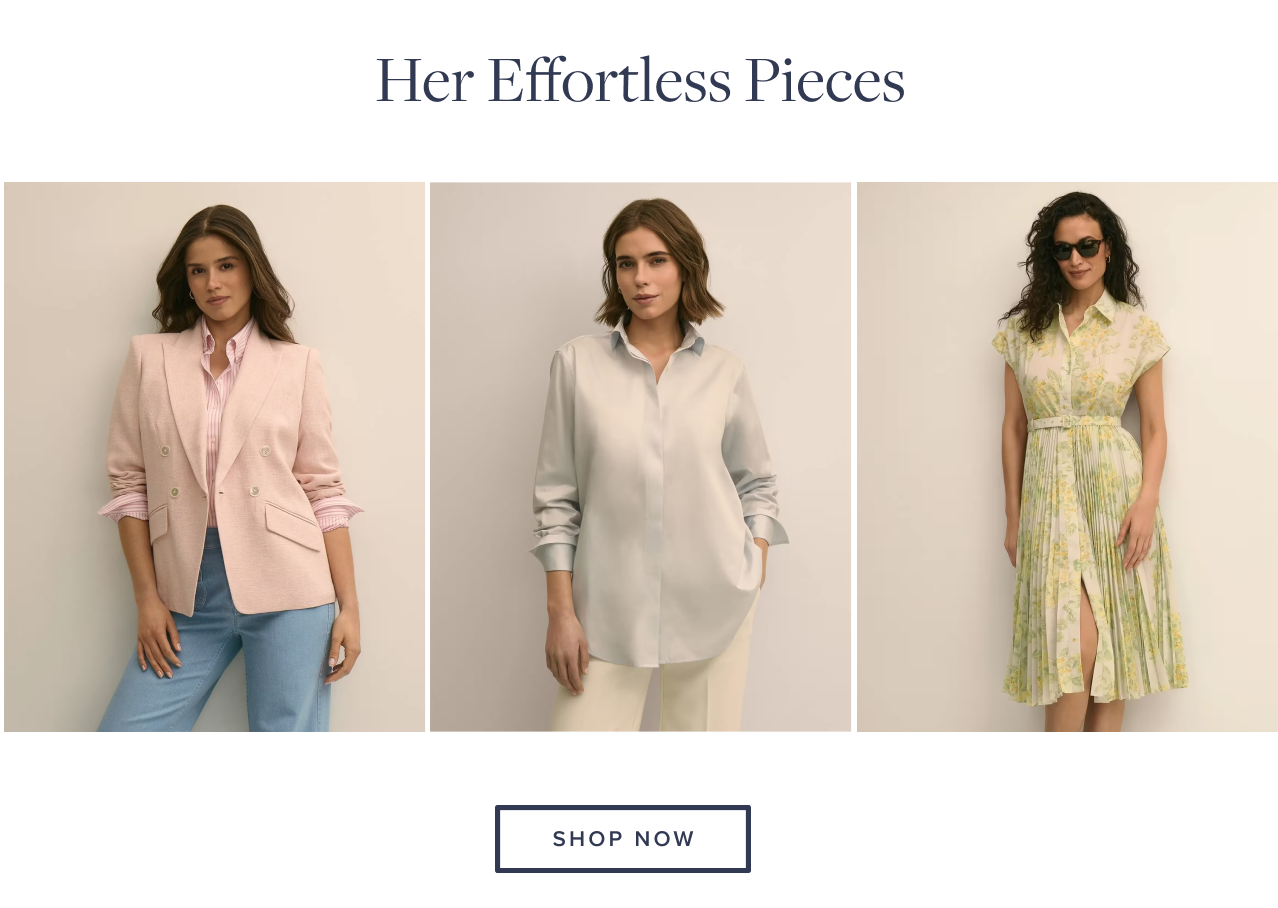 His Effortless Pieces Shop Now