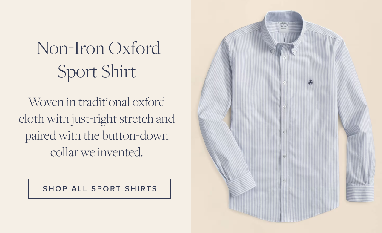 Non-Iron Oxford Sport Shirt Shop All Sport Shirts