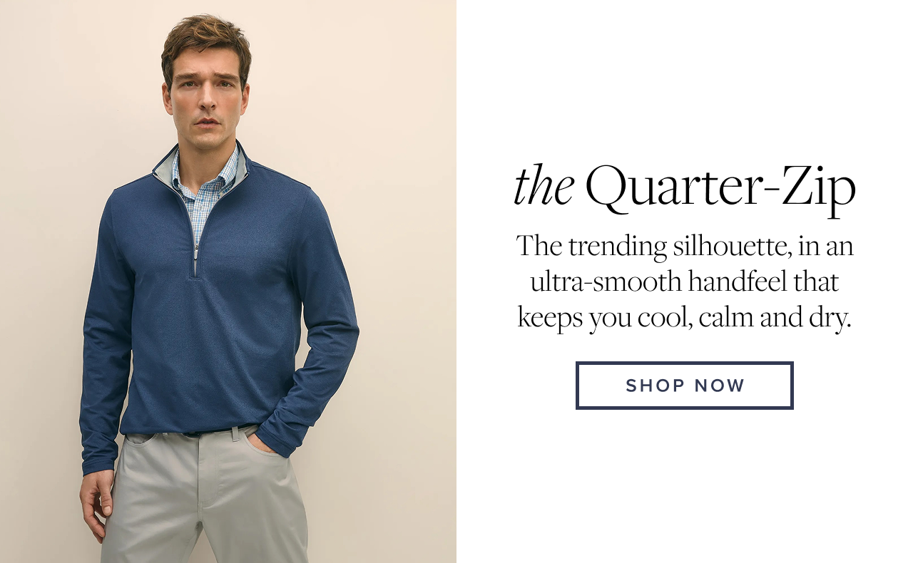the Quarter-Zip Shop Now