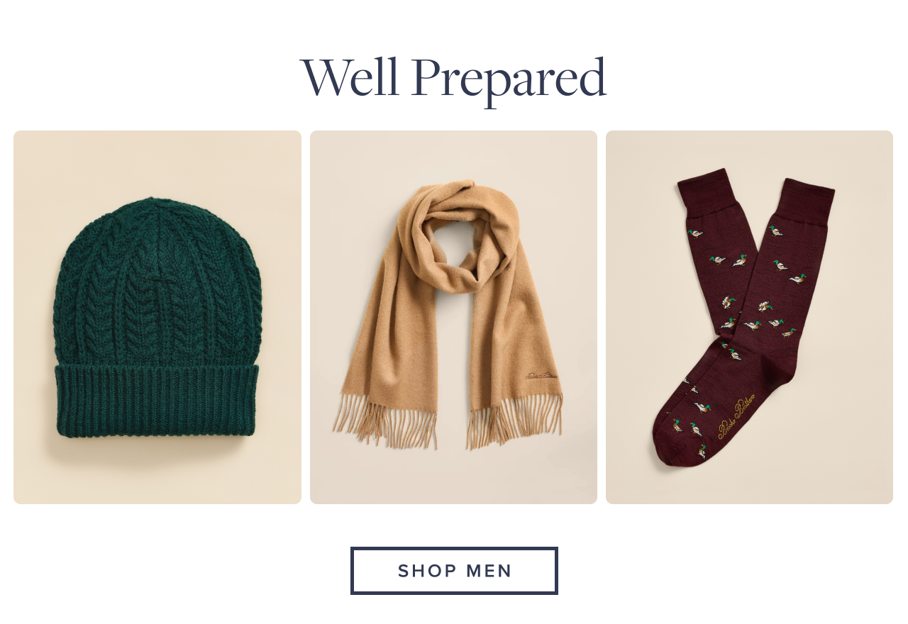 Well Prepared Shop Men