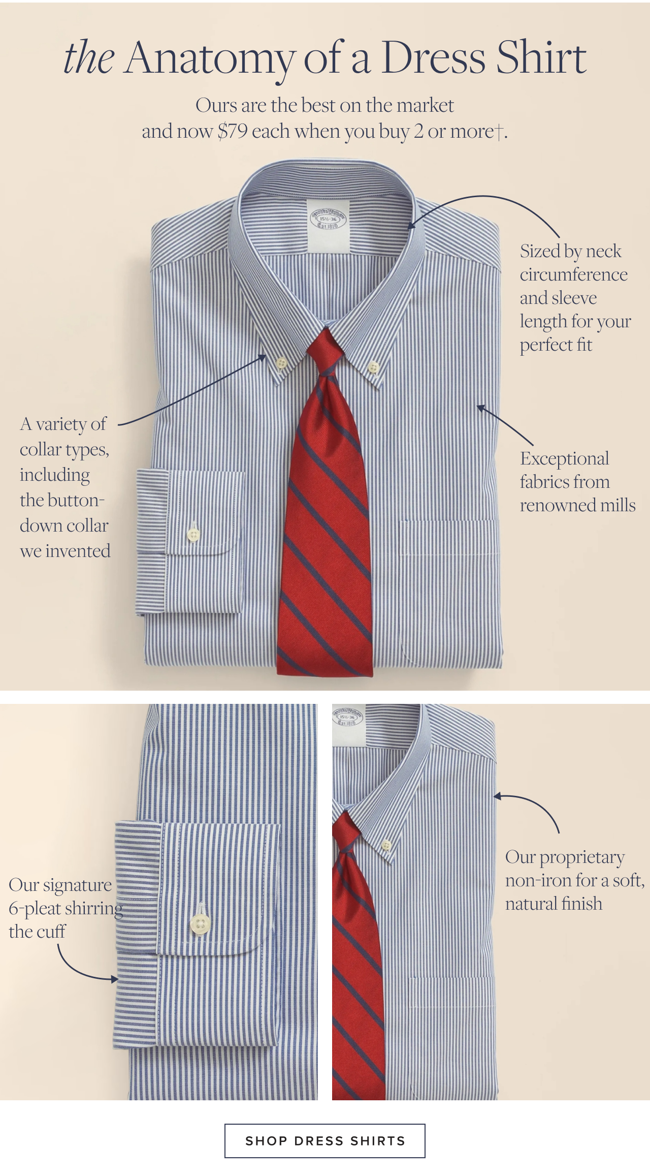 The Anatomy of a Dress Shirts Shop Dress Shirts The Anatomy of a Dress Shirts Shop Dress Shirts