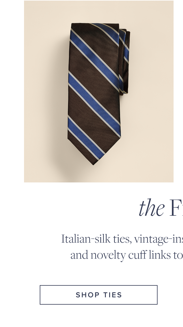 the Finish Shop Ties