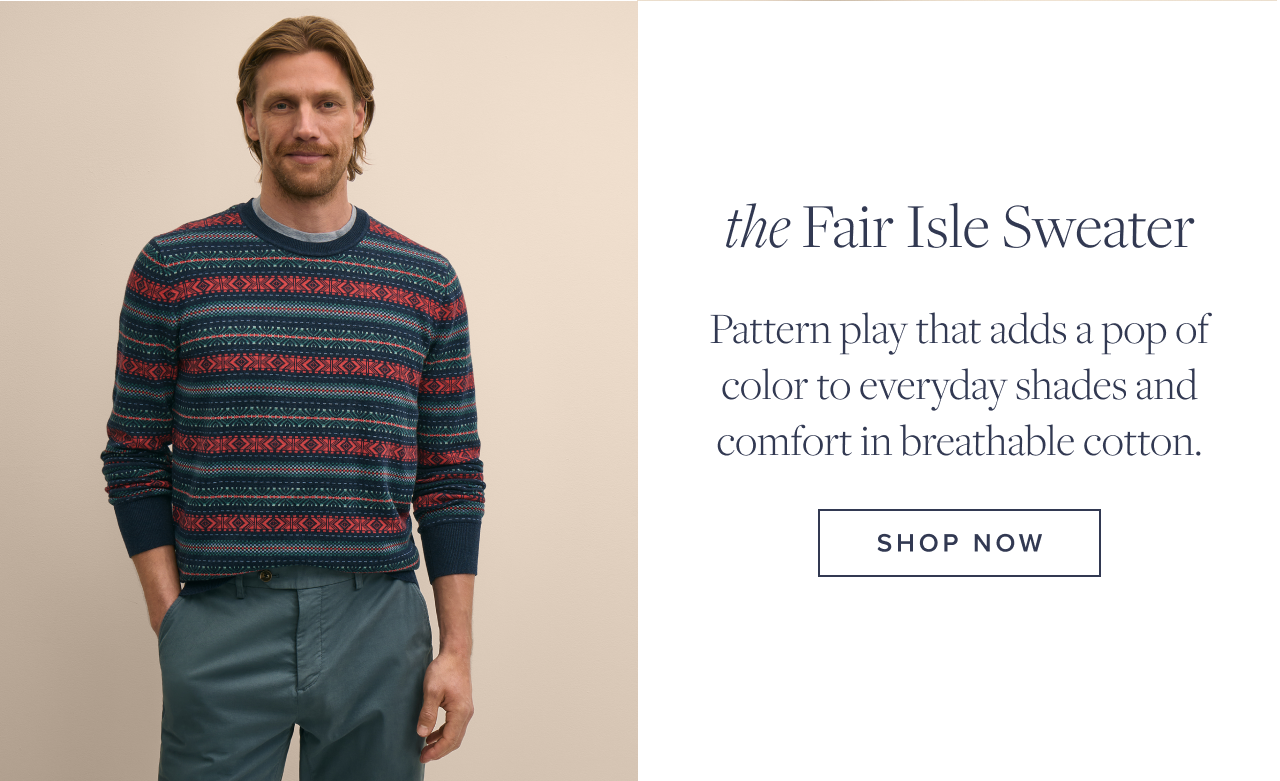 the Fair Isle Sweater Shop Now the Fair Isle Sweater Shop Now