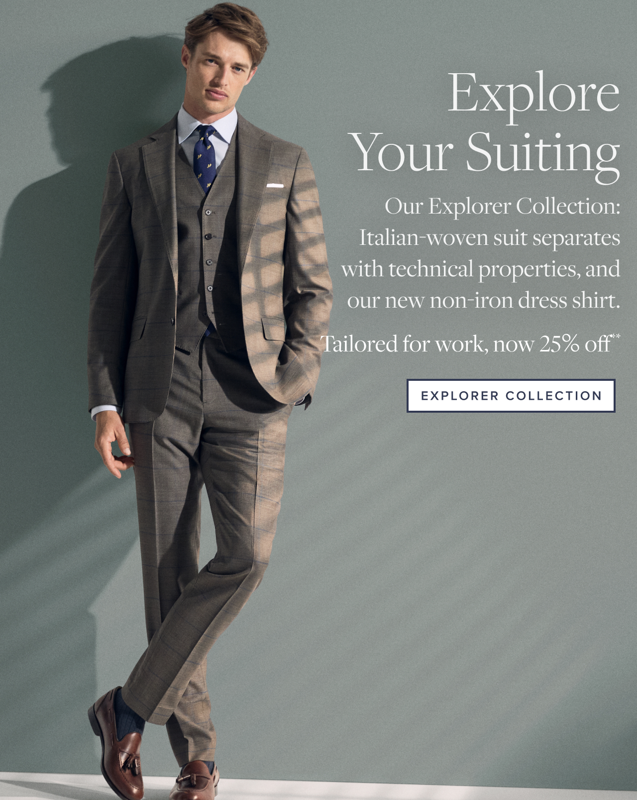Explore Your Suiting Explorer Collection