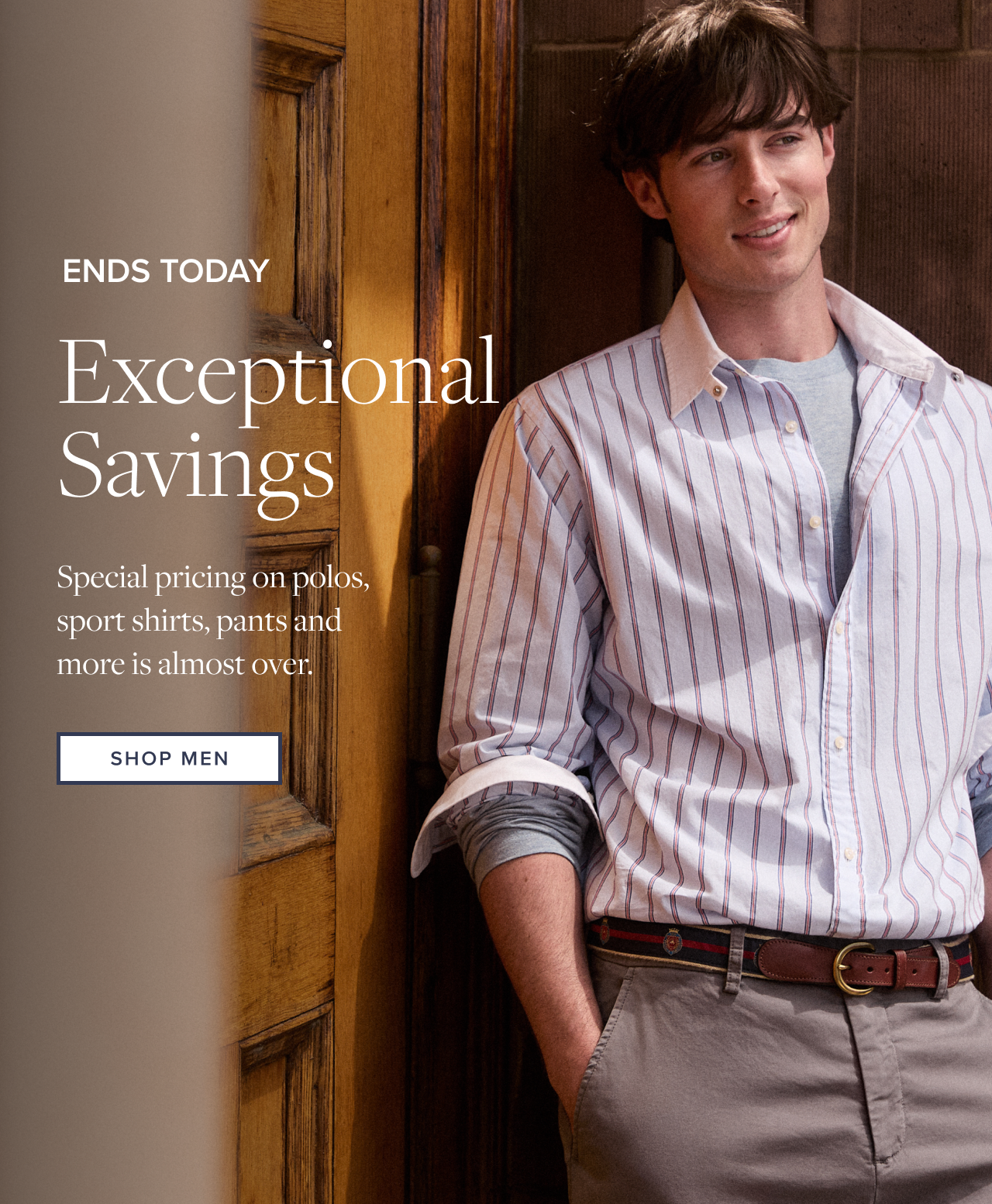 Ends Today Exceptional Savings Shop Men