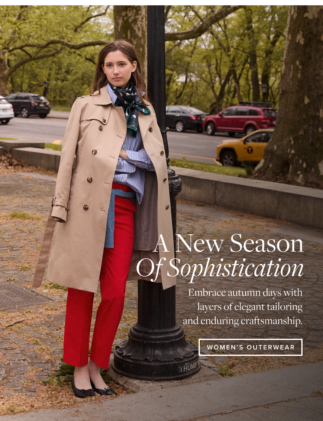 A New Season of Sophistication Women's Outerwear