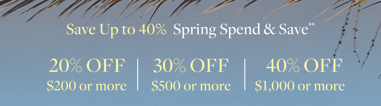 Save Up to 40%
