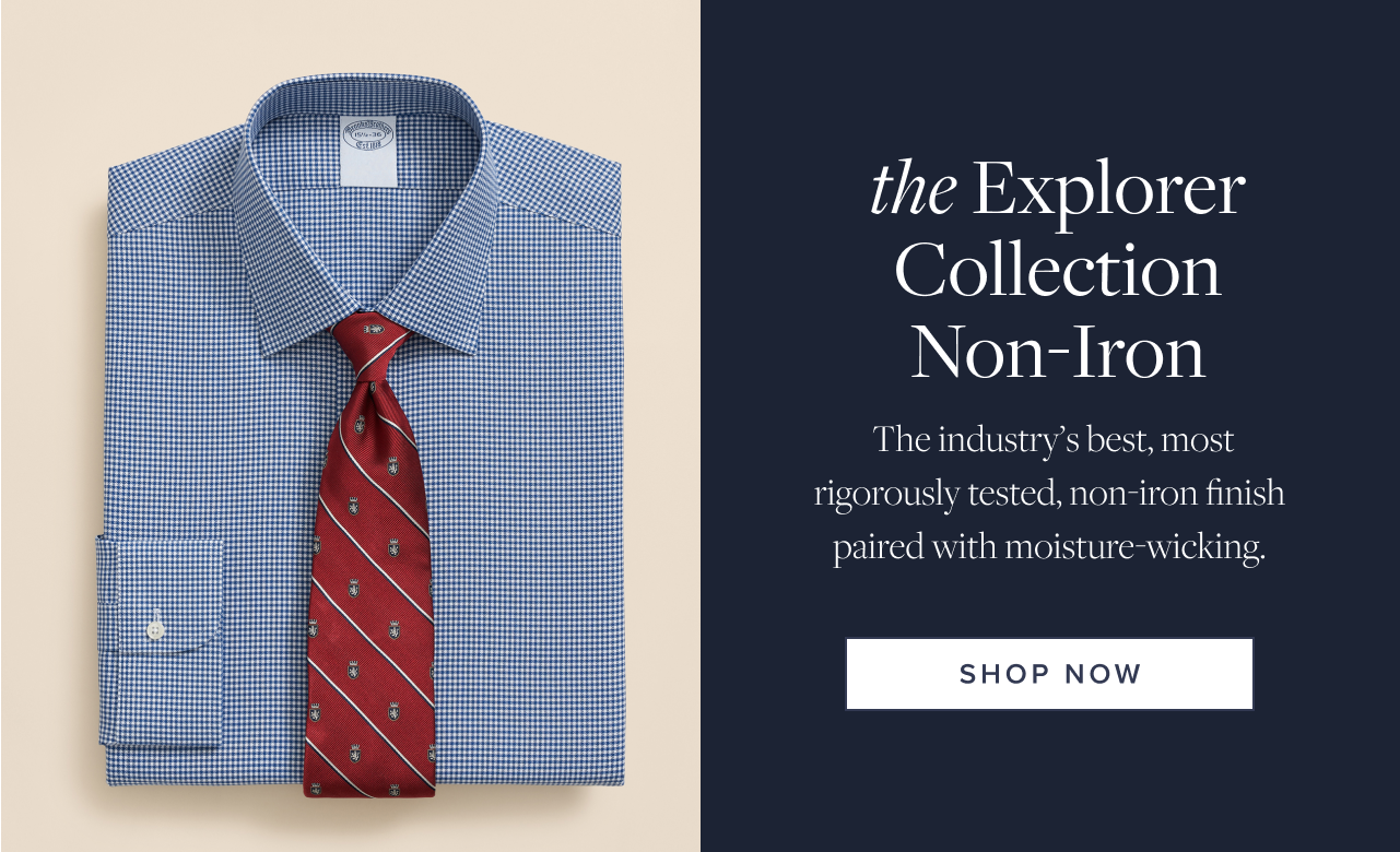 the Explorer Collection Non-Iron Shop Now