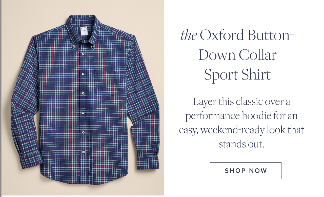 the Oxford Button Down Collar Sport Shirt Shop Now