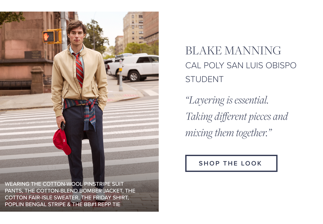 Blake Manning Cal Ploy San Luis Obispo Studen Shop The Look Blake Manning Cal Ploy San Luis Obispo Studen Shop The Look