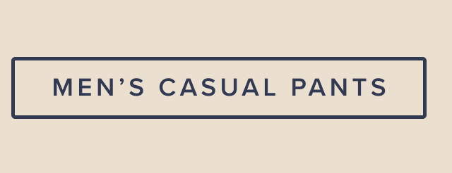 Men's Casual Pants