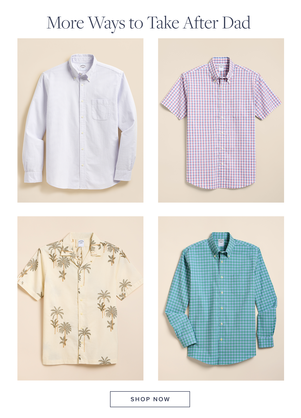 More Ways to Take After Dad Shop Now
