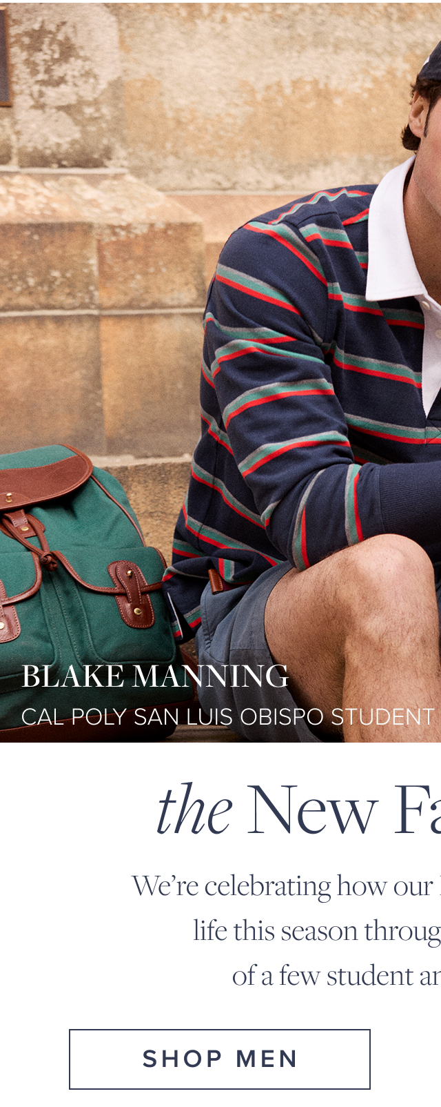 the New Fall Classics Shop Men