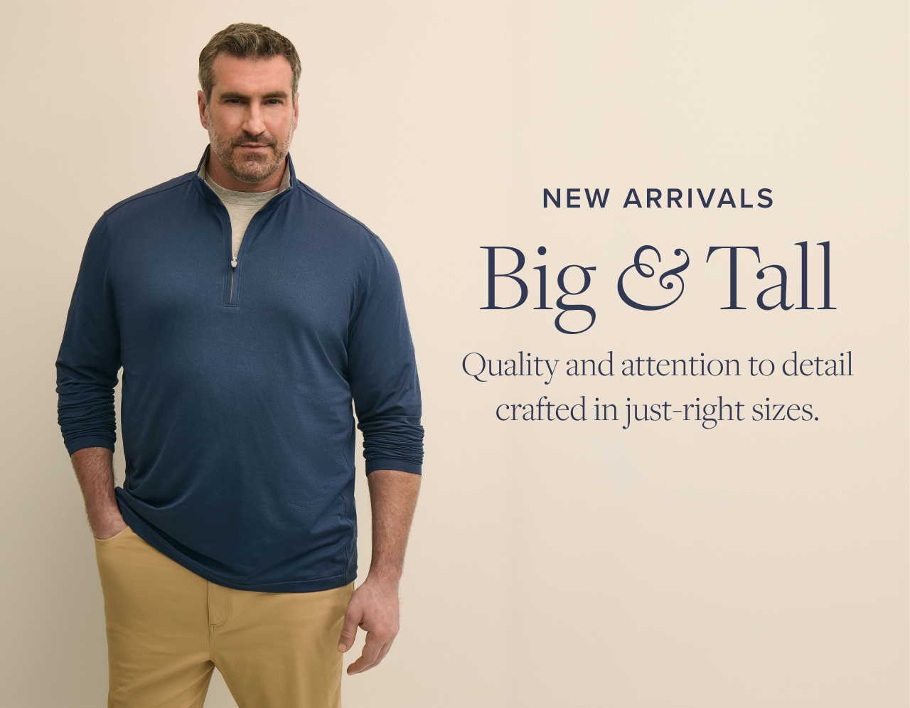 New Arrivals Big and Tall