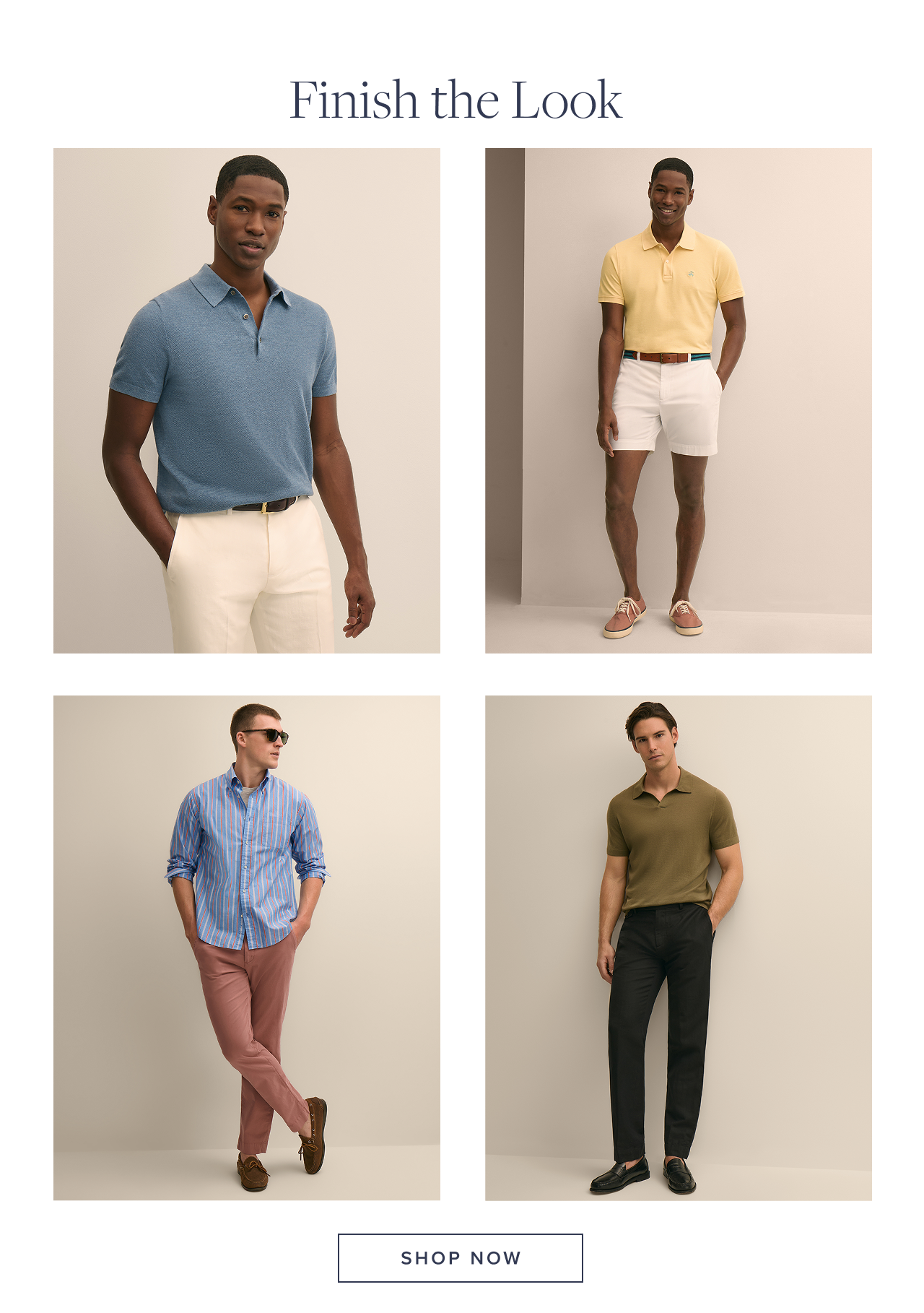 Finish the Look Shop Now