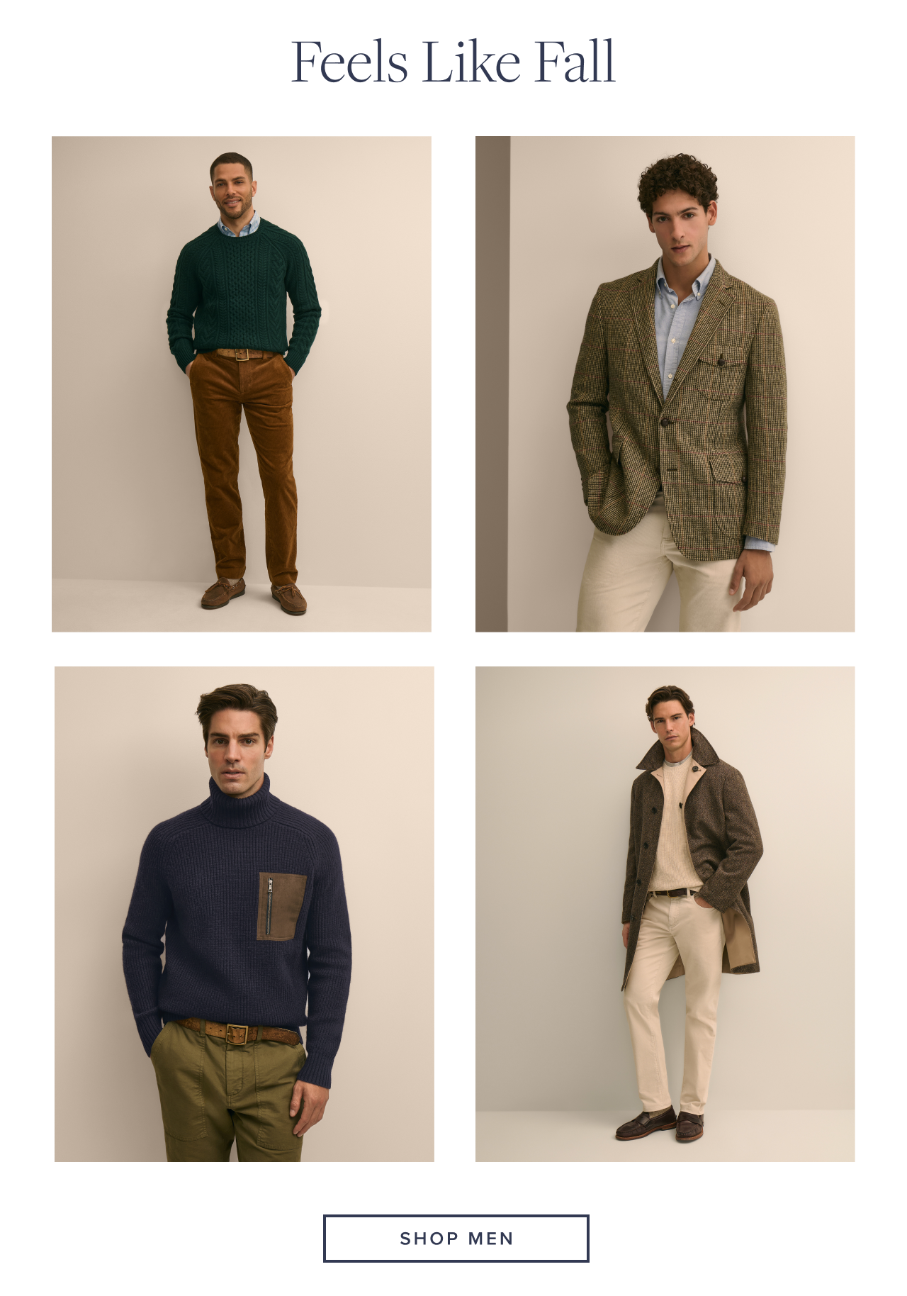 Feels Like Fall Shop Men