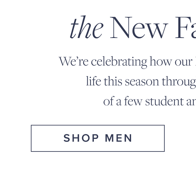 the New Fall Classics Shop Men the New Fall Classics Shop Men