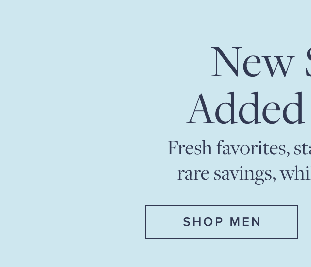 New Styles Added to Sale