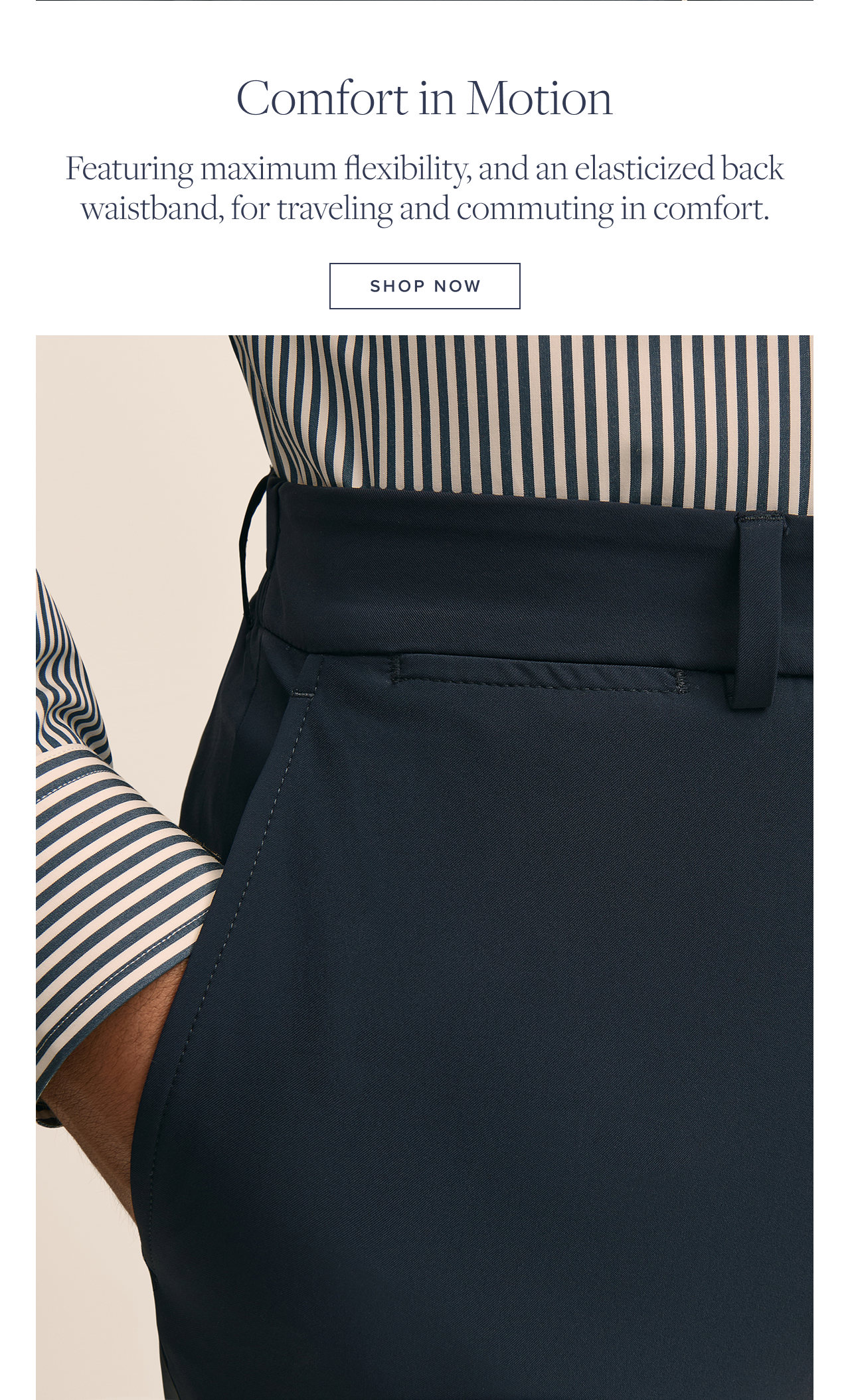 Comfort in Motion Shop Now