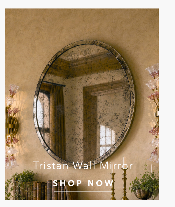 Tristan Updated Traditional Brown Antique Glass Round Wall Mirror - 32
