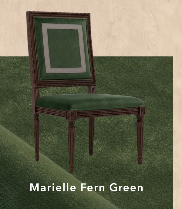 Marielle Fern Green Side Chair