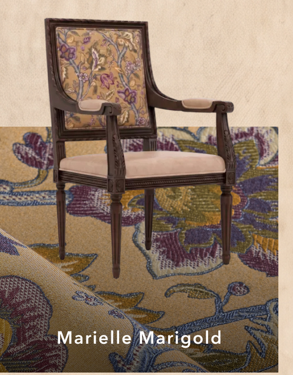Marielle Marigold Arm Chair