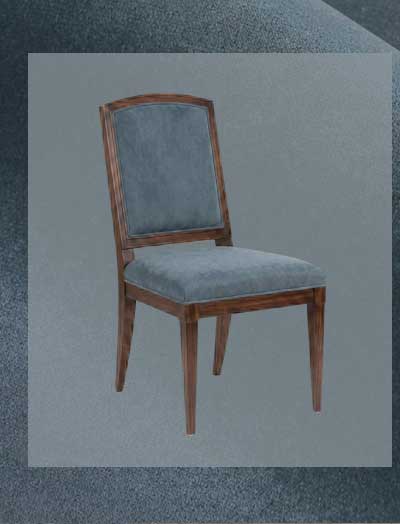 Evaline Storm Cloud Performance Velvet Dining Side Chair