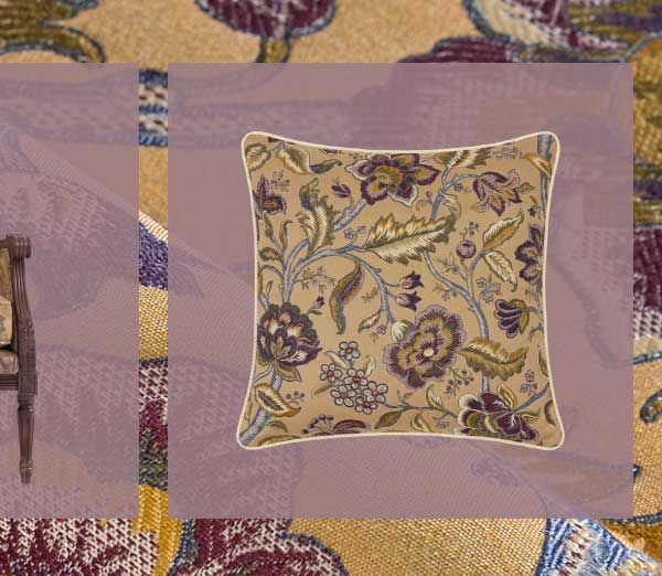 Marisol Harvest Gold Lumbar Pillow