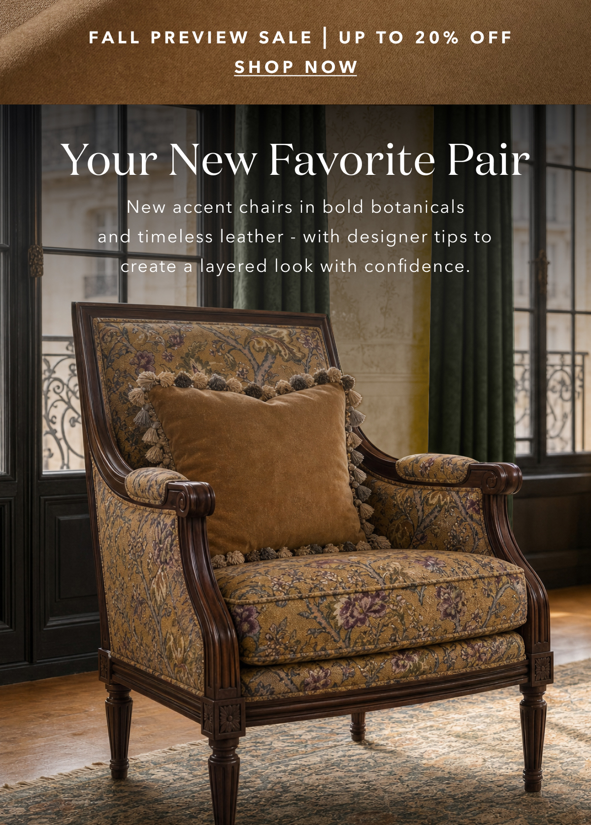  Fall Preview Sale | Up to 20% Off 